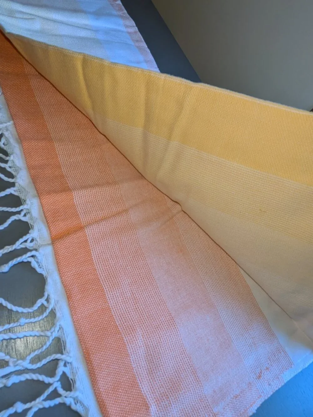 Teema Turkish Towel THE YELLOW LAYERS 68 x 38